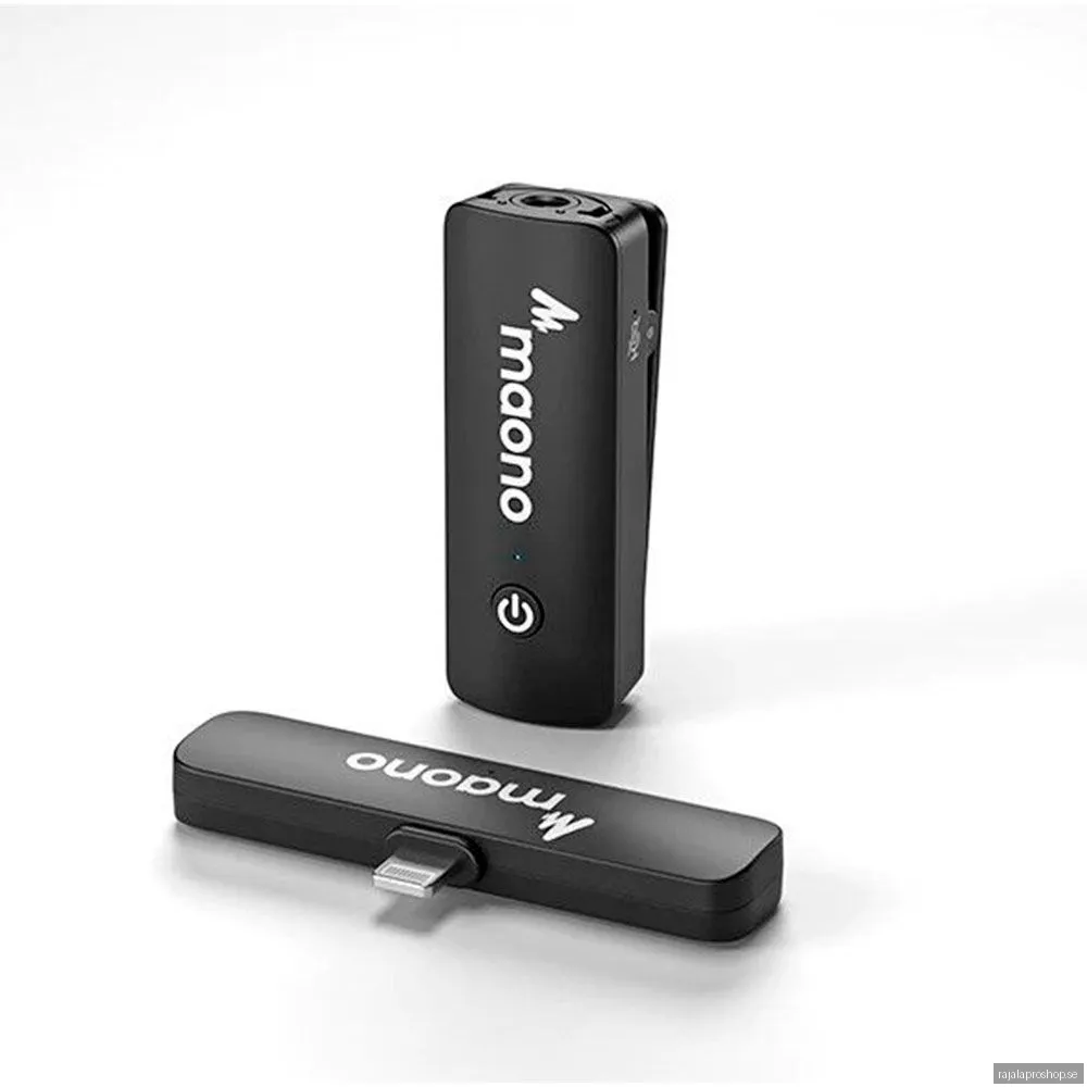 Maono WM600 B1 trådlösa mikrofonsystem (Lightning)