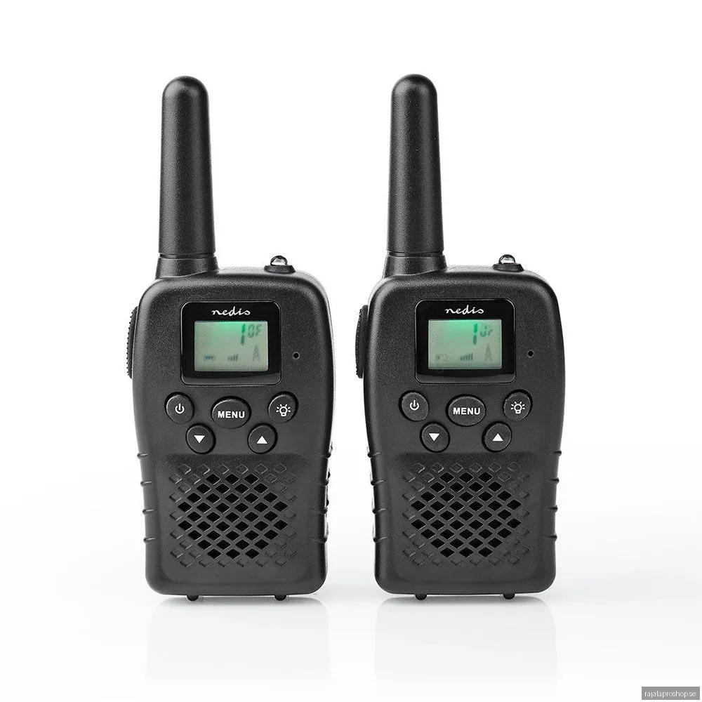 Nedis WLTK1000BK Walkie-Talkie Set