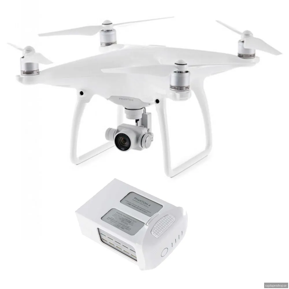 DJI Phantom 4 + extra batteri