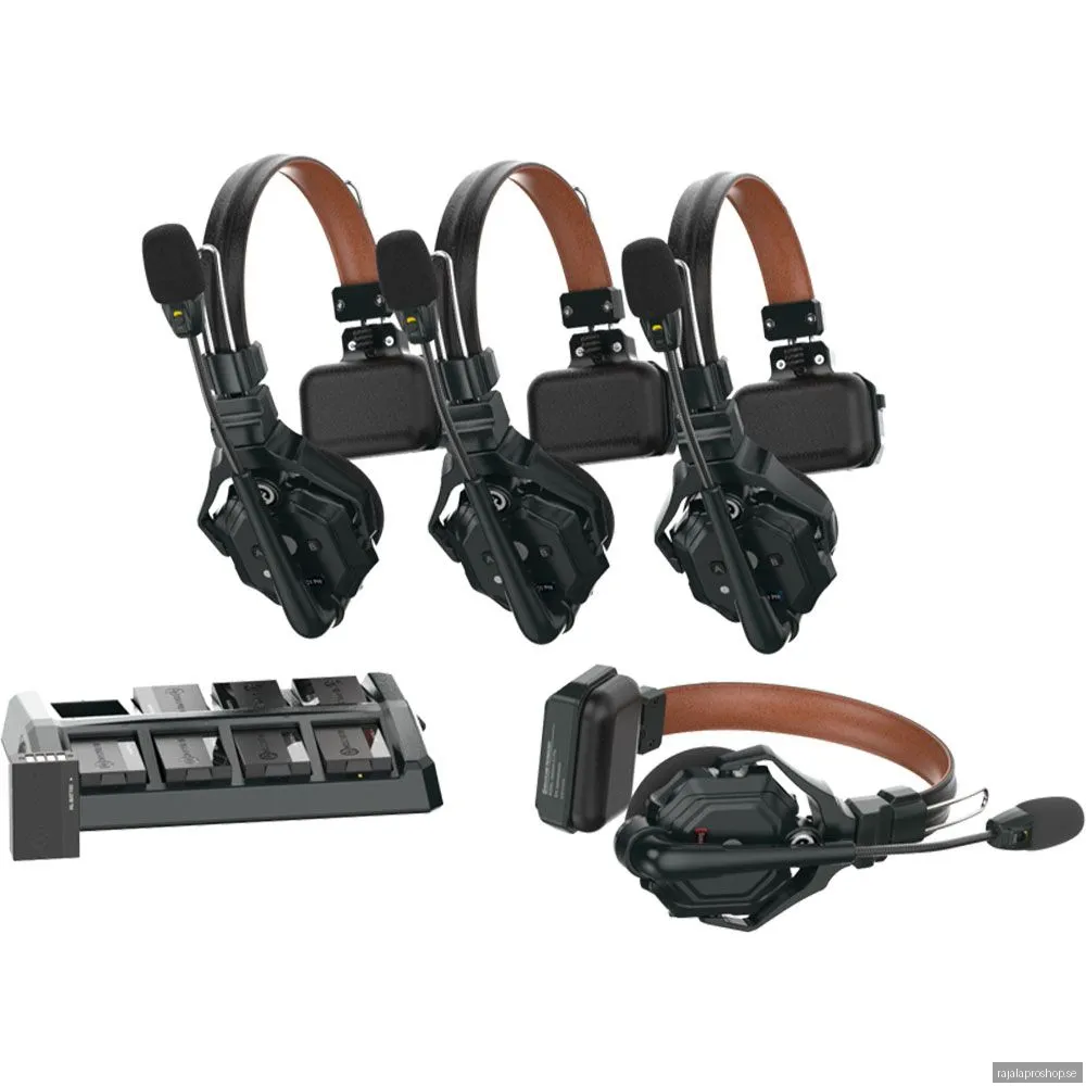 Hollyland Solidcom C1 Pro Wireless Trådlös Intercom System (4 ENC Headset)