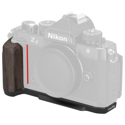 SmallRig L-Shape Mount Plate with Wooden Handle for Nikon Z f 4801