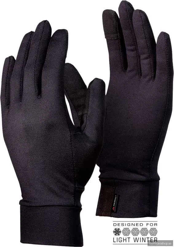 Vallerret Power Stretch Pro Liner with touch XL -fotohandskar, svart