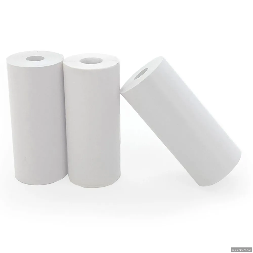 Hoppstar 3x paper rolls, white