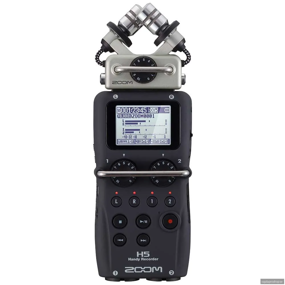 Zoom H5 Audio Recorder -ljudinspelare