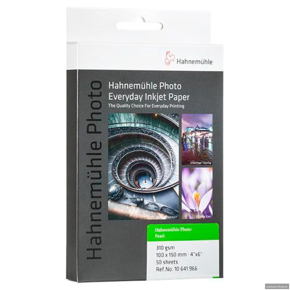 Hahnemuehle Photo Pearl Paper 310gsm 10x15 / 50
