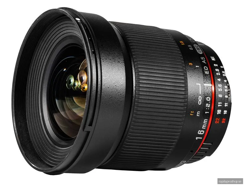Samyang 16/2 ED AS UMC CS, Canon EF
