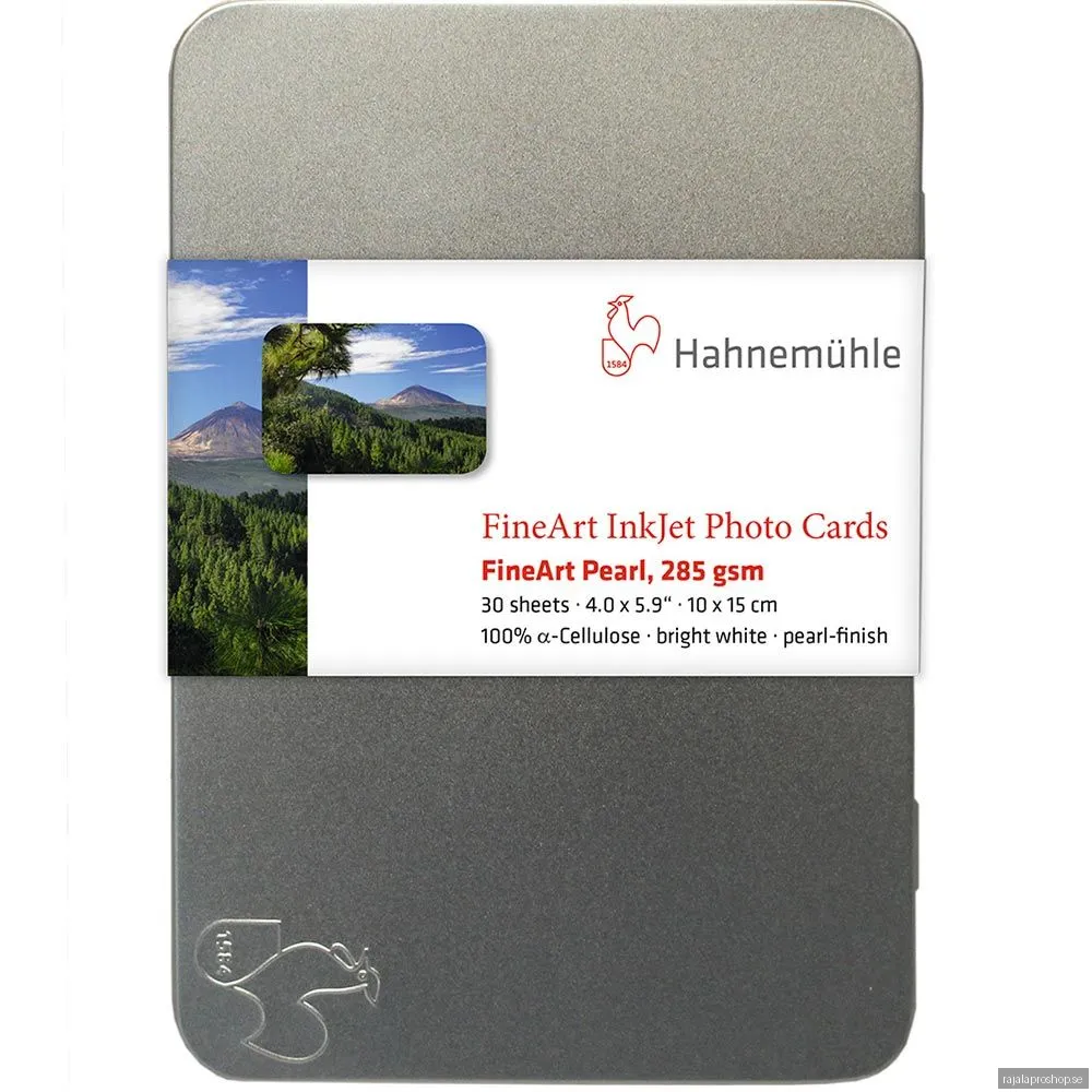 Hahnemuehle FineArt Pearl Paper 285gsm 10x15 / 30