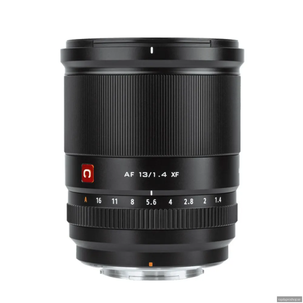 Viltrox AF 13/1.4 -objektiv, Fuji X