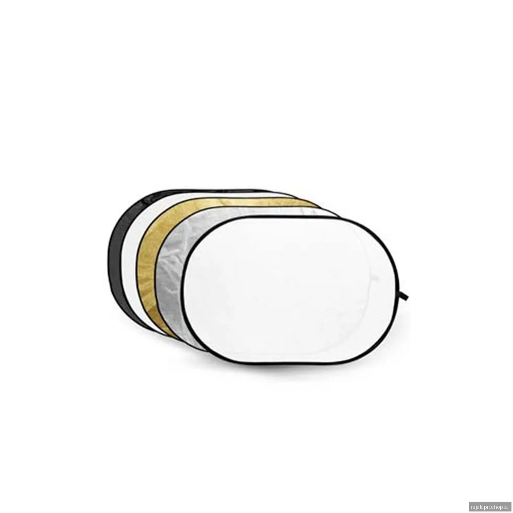 Godox 5-in-1 Reflector Disc, 150x200cm (Gold/Silver/Black/White,Transparent)