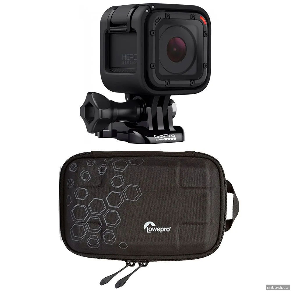 GoPro Hero Session + Lowepro Dashpoint AVC1
