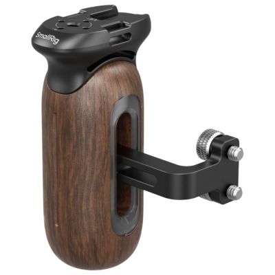 SmallRig Wooden Side Handle with 1/4"-20 Screws 5237