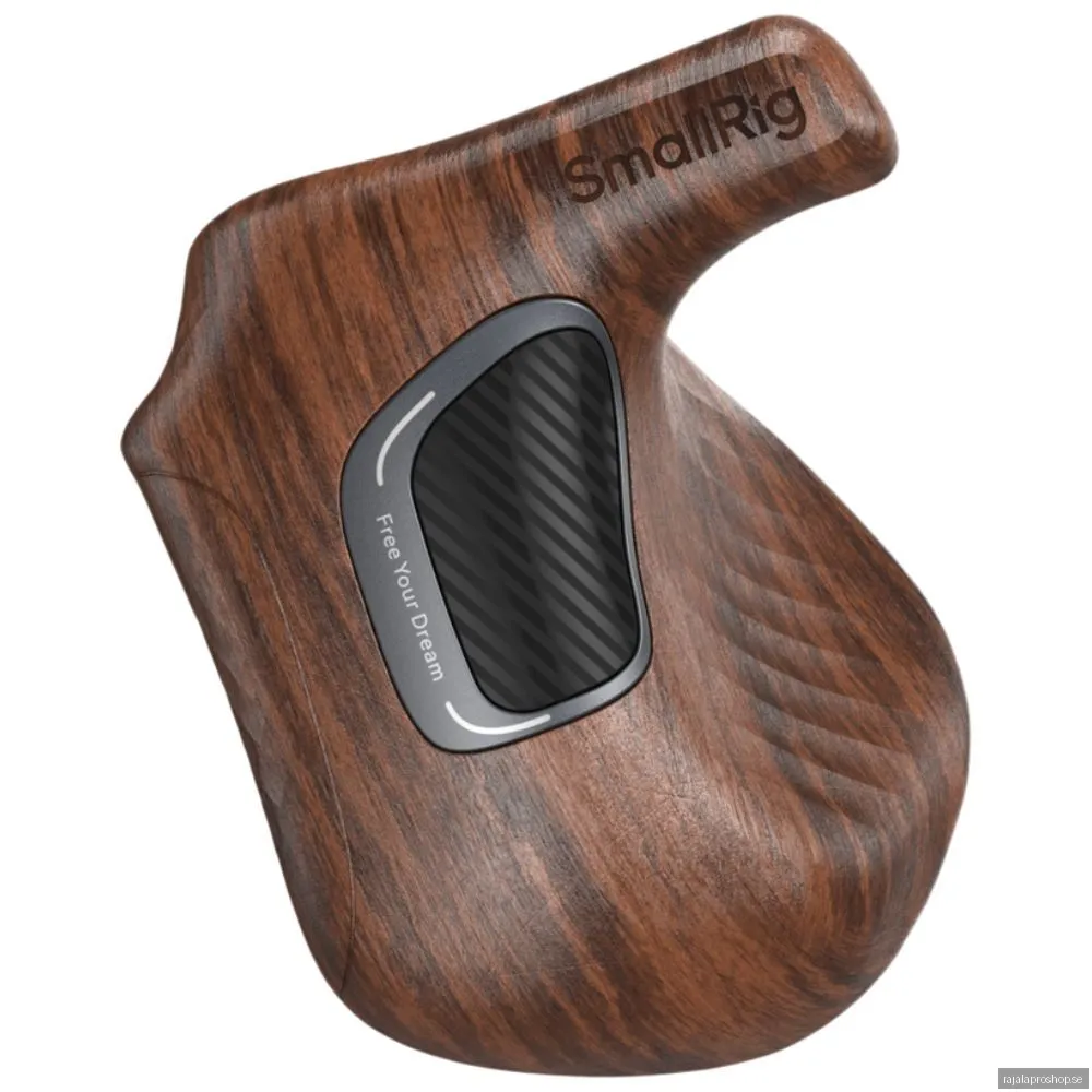 SmallRig 5161 ImageGrip Series Wooden Handle with NATO Clamp (Left Side)