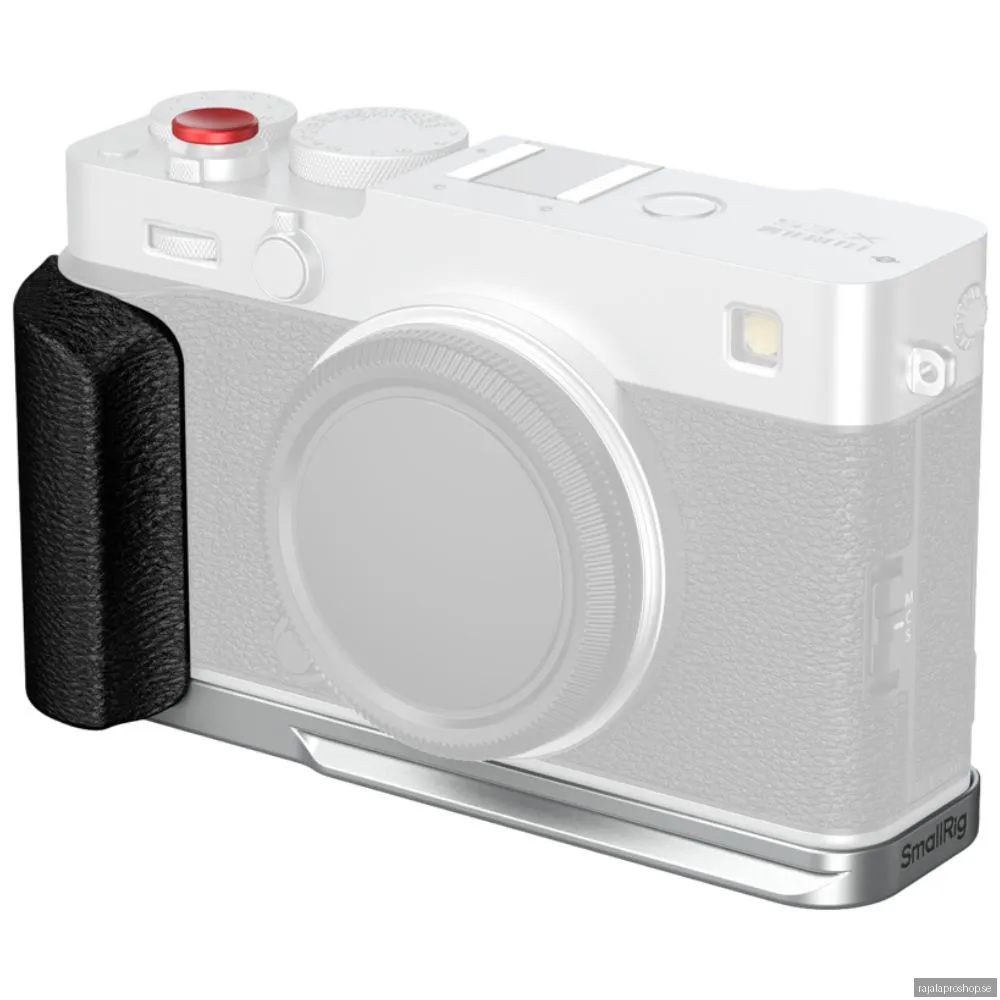SmallRig 5447 L-Shaped Mount Plate with Silicone Handle, silver (Fujifilm X-E5)