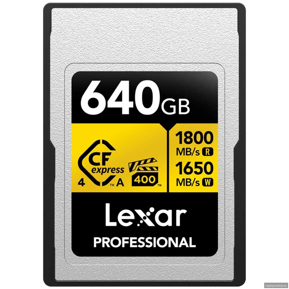 Lexar Professional GOLD CFexpress 4.0 Type A - 640GB