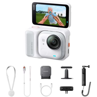 Insta360 GO Ultra Creator Bundle – Arktiskt vit