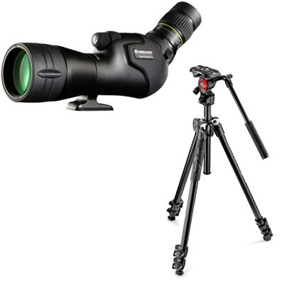 Vanguard Endeavor HD 65A + 15-45x + Manfrotto 290 Light + 400AH