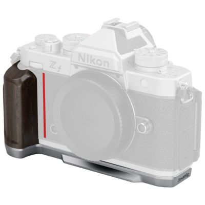 SmallRig 5707 L-Shape Handle for Nikon Z f Wooden (Silver)