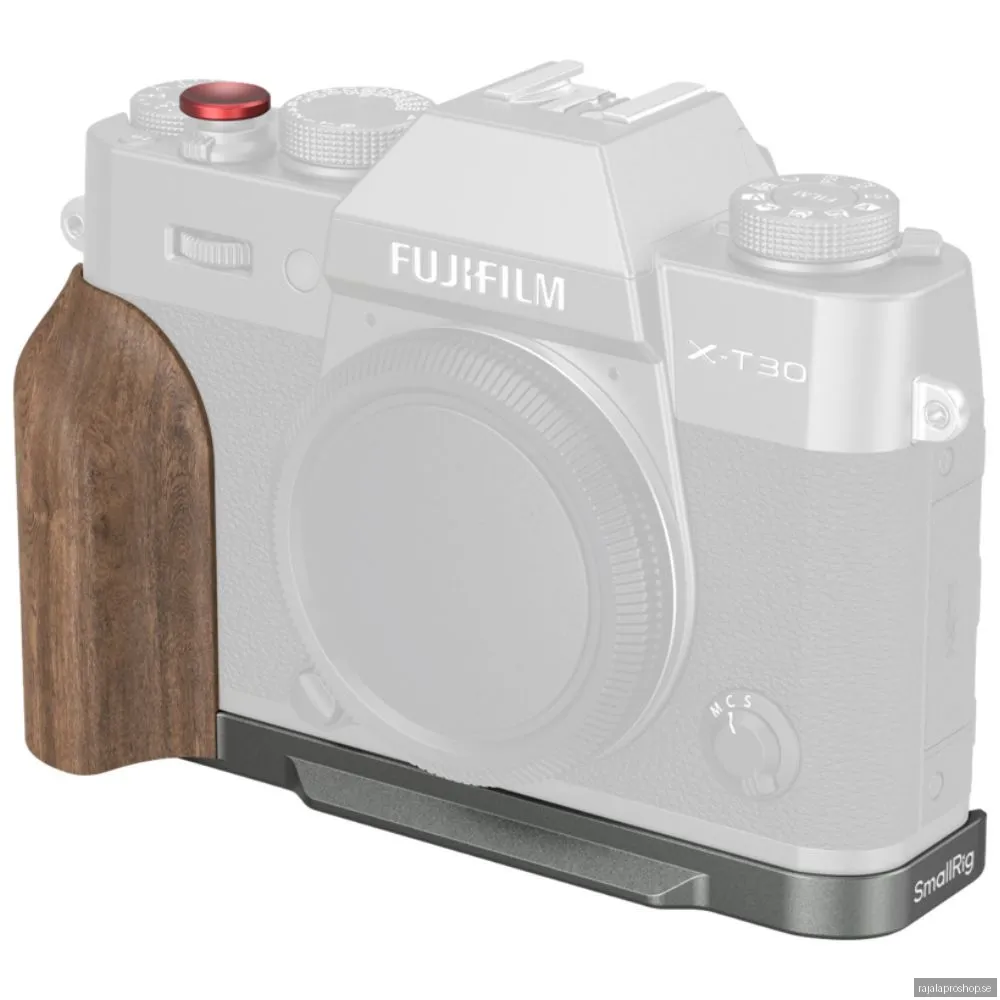 SmallRig 5668 L-Shaped Mount Plate w Wooden Handle
