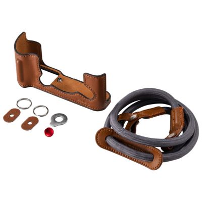 SmallRig 5670 Leather Half Case Kit for FUJIFILM X-T30 / X-T30 II / X-T30 III Brown