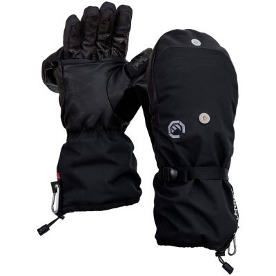 Vallerret Alta Arctic Mitt XL -fotohandskar, svart