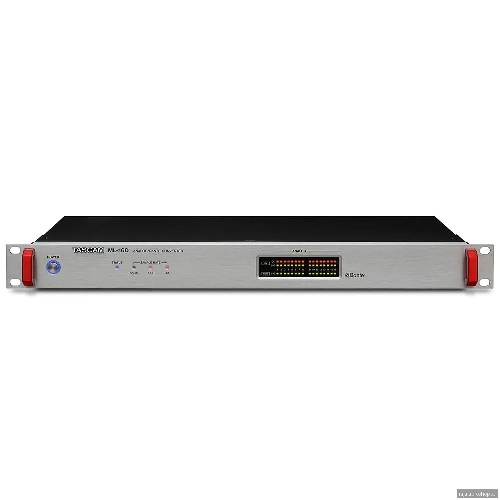 Tascam ML-16D Dante / Analog Converter