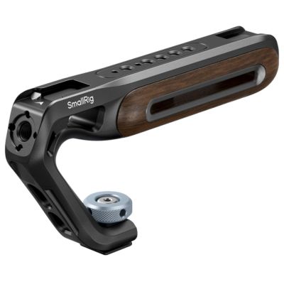 SmallRig Wooden Top Handle with Cold Shoe Mount 5250