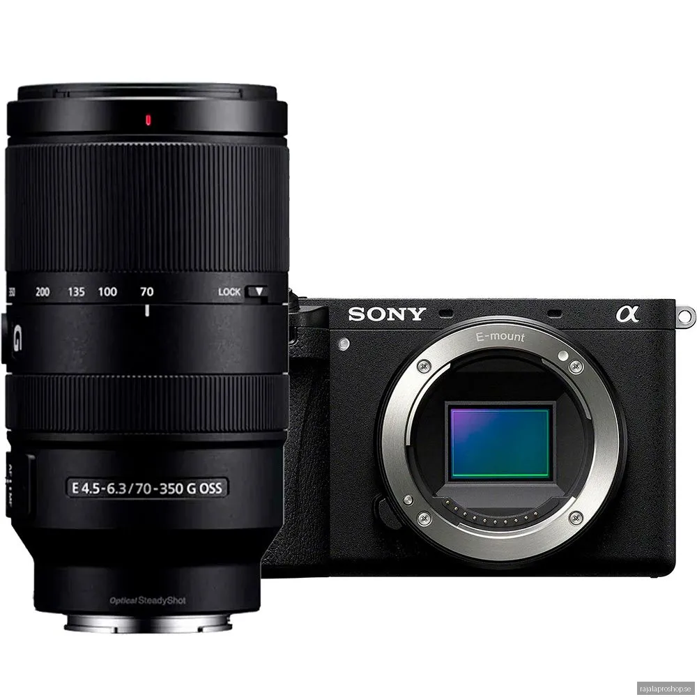 Sony A6700 + SEL 70-350/4.5-6.3 G OSS -systemkamera