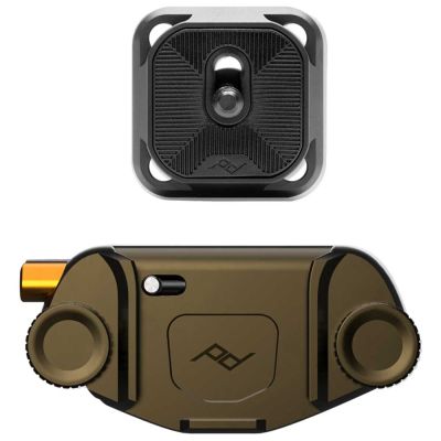 Peak Design Capture Camera Clip (v3) with Standard plate - Kelp