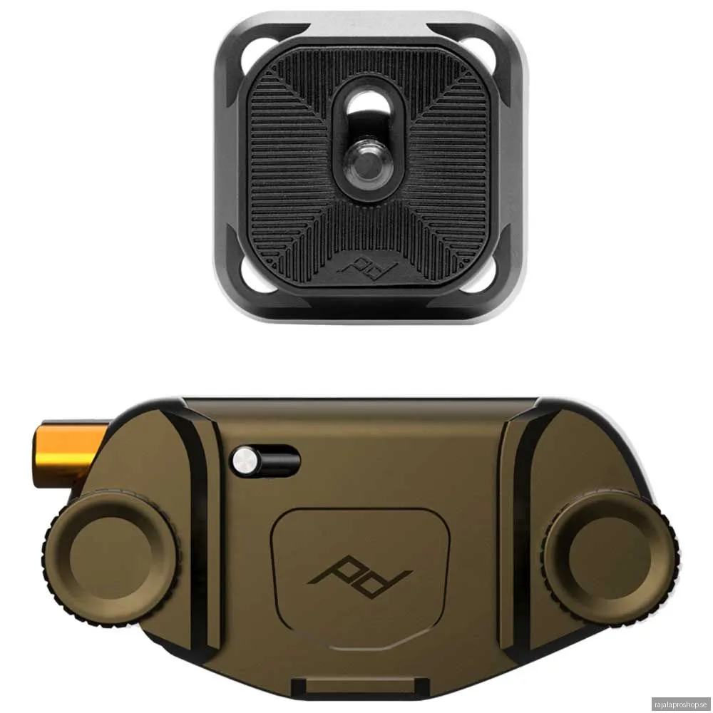 Peak Design Capture Camera Clip (v3) with Standard plate - Kelp