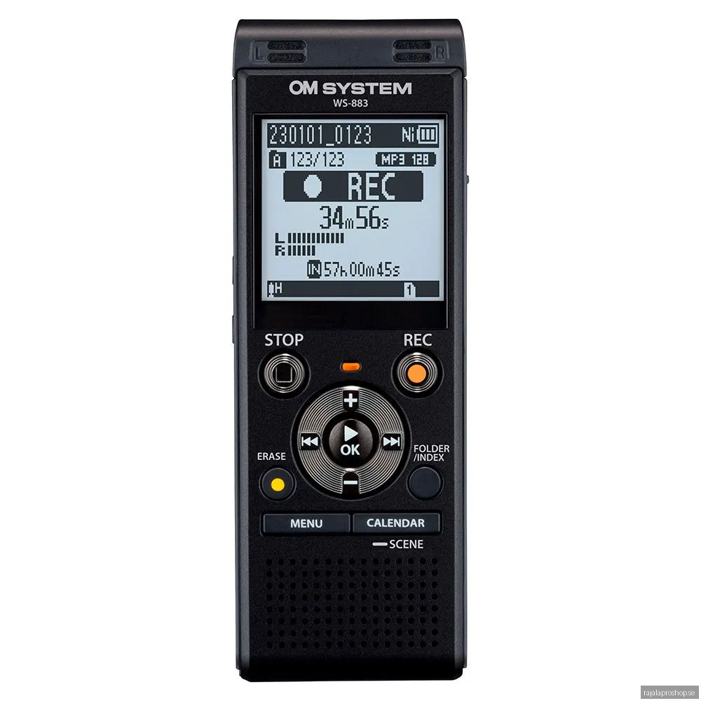 Olympus WS-883 - voice recorder - MP3-spelare 8 GB