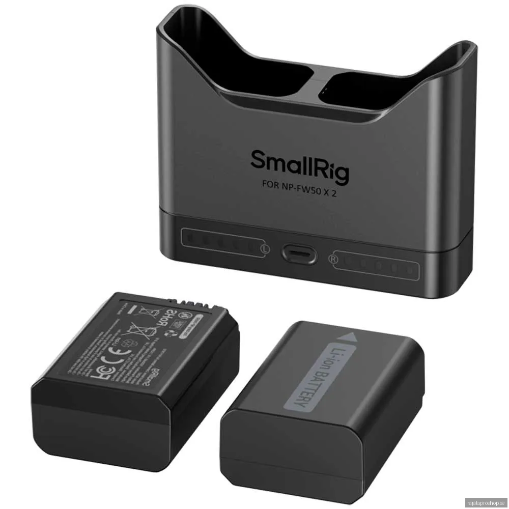 SmallRig Turbo Charging Kit for NP-FW50 Camera Batteries 5488