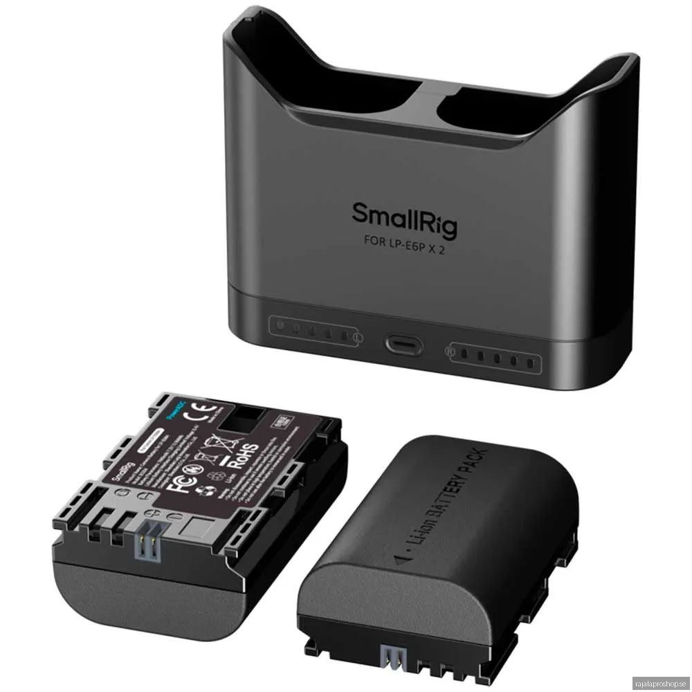 SmallRig 5484 Turbo Charging Kit for LP-E6NH Camer