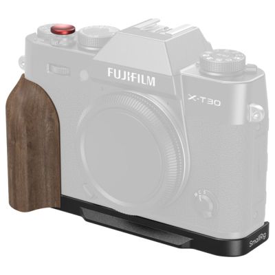 SmallRig 5666 L-Shaped Mount Plate with Wooden Han