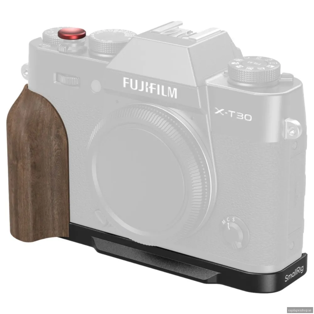SmallRig 5666 L-Shaped Mount Plate with Wooden Han