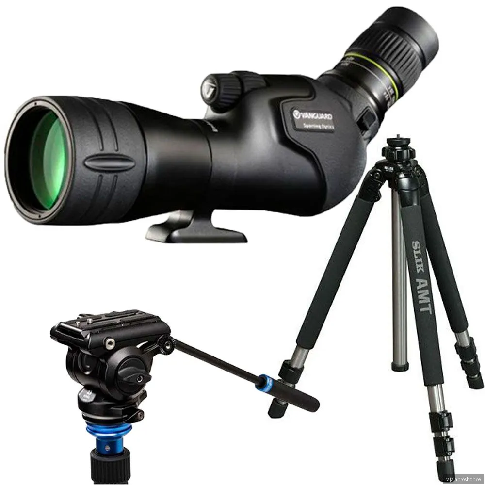 Vanguard Endeavor HD 65A + 15-45x + Slik Pro 700DX + Benro S4Pro