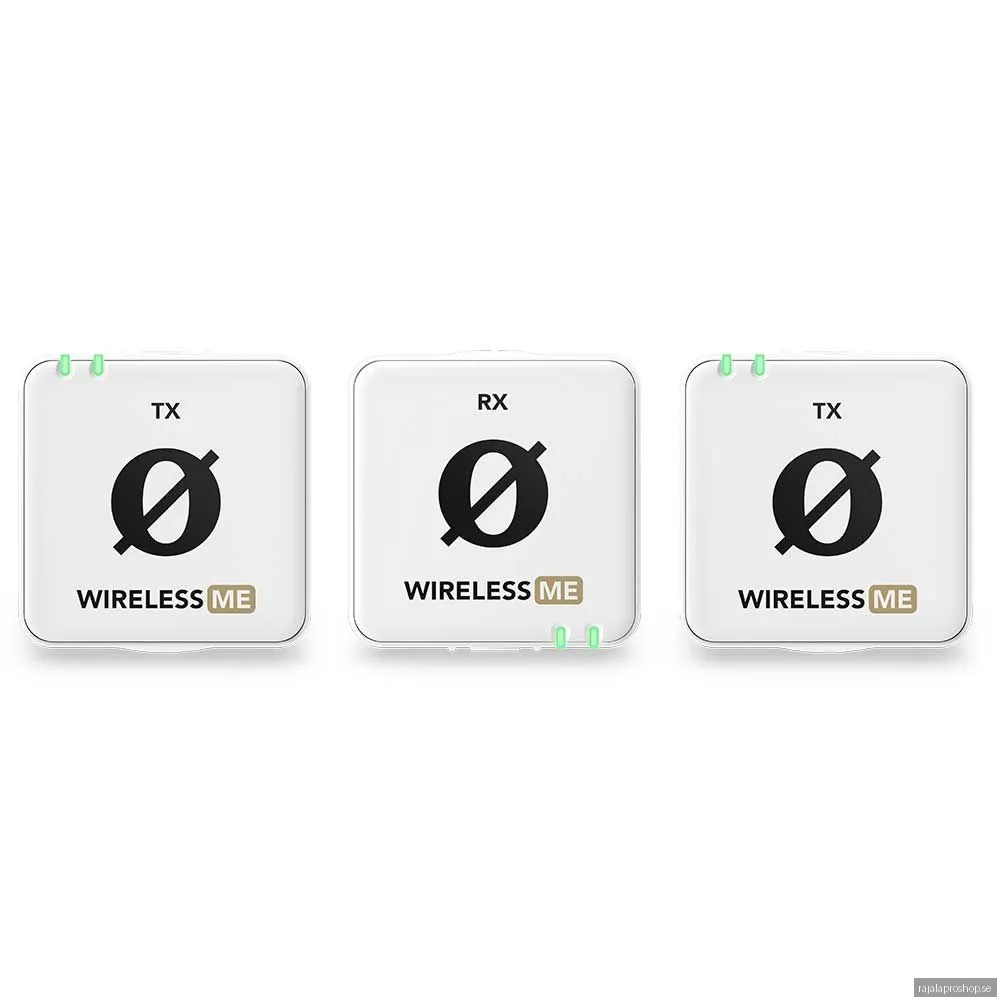 Røde Wireless ME DUAL Compact - Vit