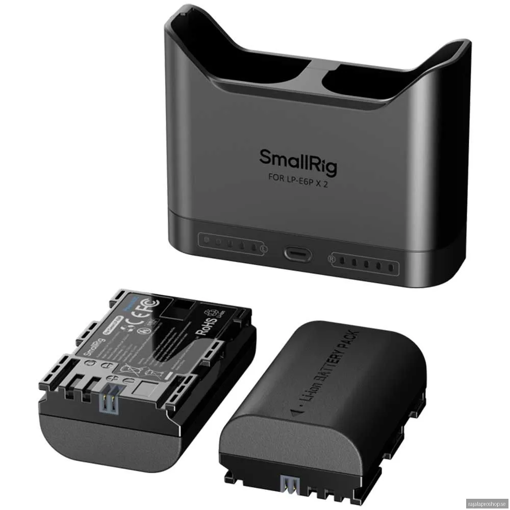 SmallRig Turbo Charging Kit for LP-E6P Camera Batteries 5485