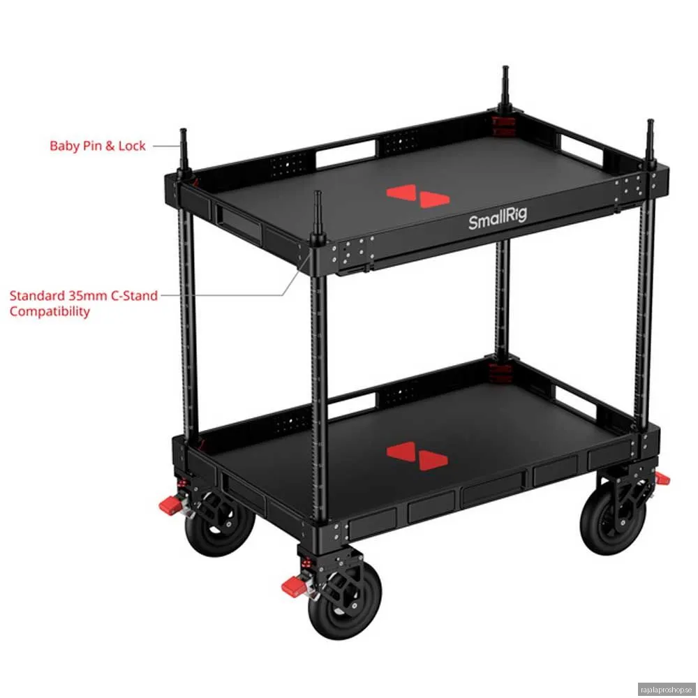 SmallRig 5991 36" Video Production Camera Cart (Li