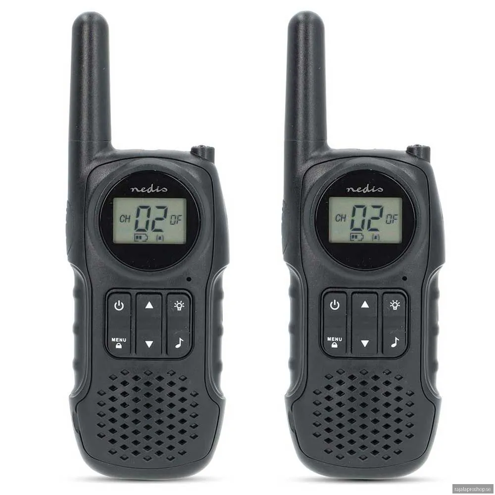 Nedis WLTK1050BK Walkie Talkie Set, 10km