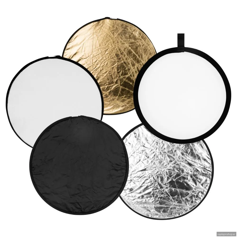 SmallRig 4129 5-in-1 Collapsible Circular Reflector with Handle 80cm
