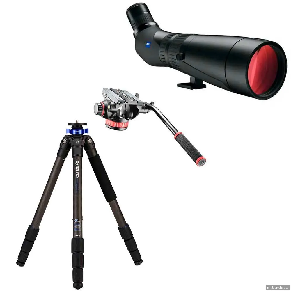 Zeiss Victory Harpia 95 + 23-70x + Benro TMA38CL Mach3 9X + MVH502AH