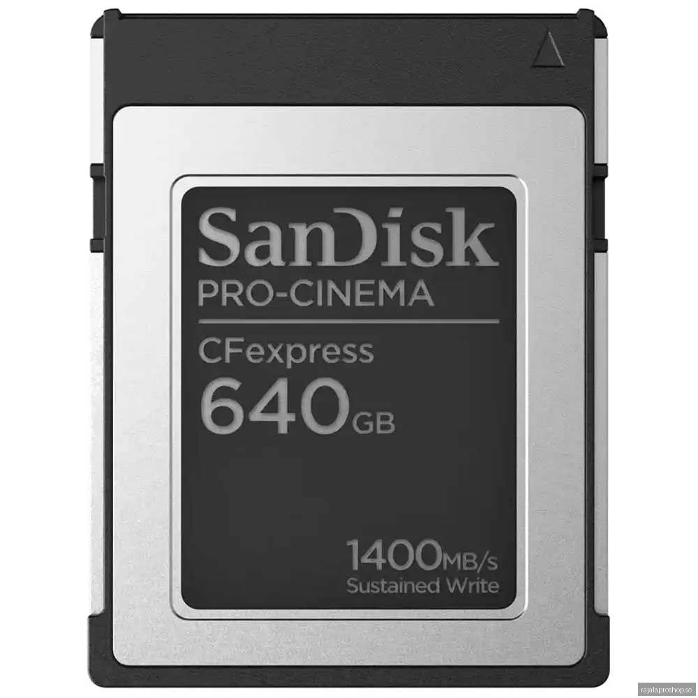 SANDISK PRO-CINEMA - CFexpress Type-B - 1700MB/s - 640GB