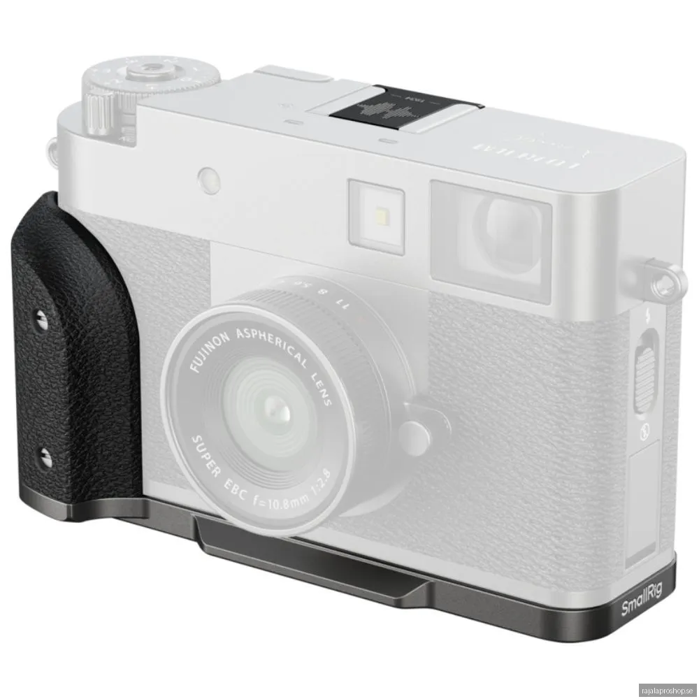 SmallRig 5217 L-Shaped Mount Plate with Silicone Handle for FUJIFILM X half Charcoal Silver