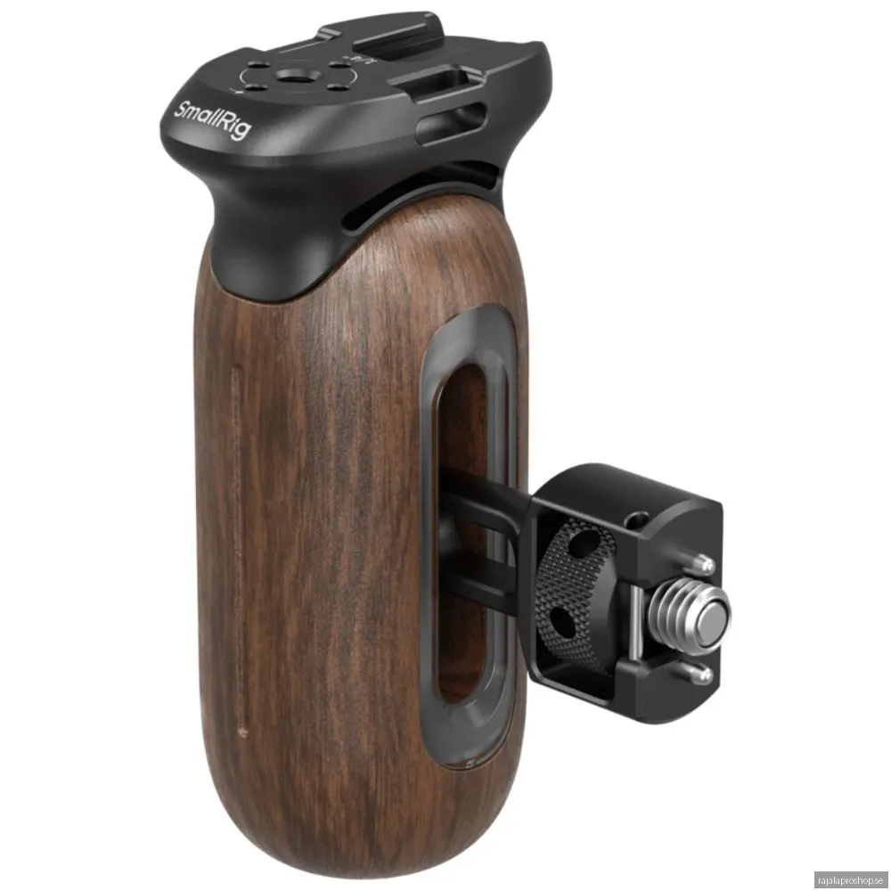 SmallRig Wooden Side Handle with 1/4"-20 & 3/8''-16 ARRI Locating Screws 5238