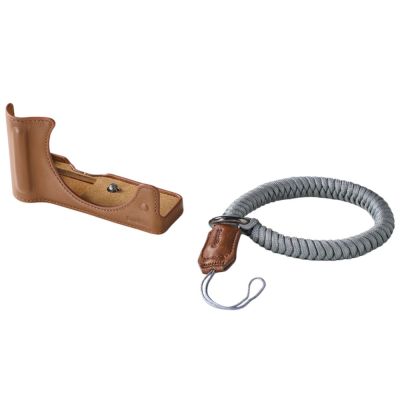SmallRig Leather Half Case Kit for Canon EOS R50 V (Brown) 5432