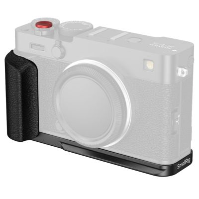 SmallRig 5448 L-Shaped Mount Plate with Silicone Handle for FUJIFILM X-E5 Black