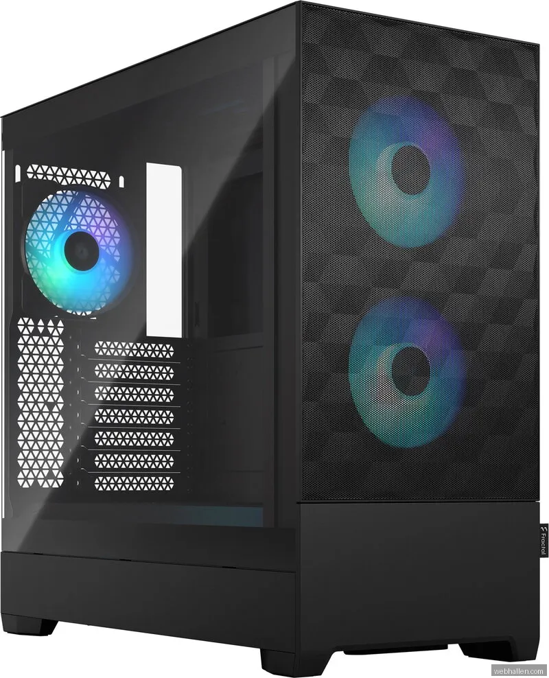 Fractal Design Pop Air RGB / TG Clear Tint - Svart