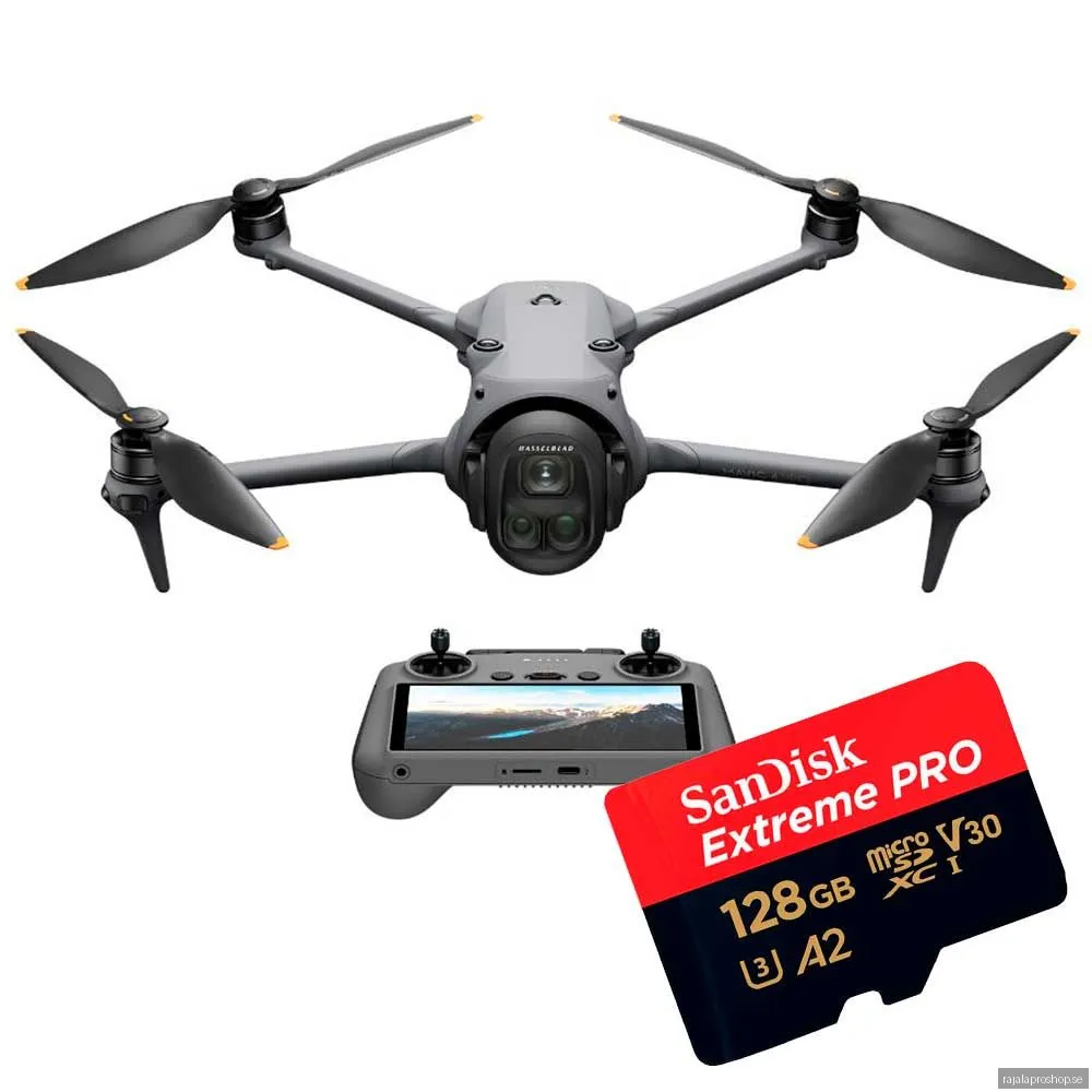 DJI Mavic 4 Pro + DJI RC 2 + SanDisk Extreme Pro microSDXC A2 V30 128GB 200MB/s