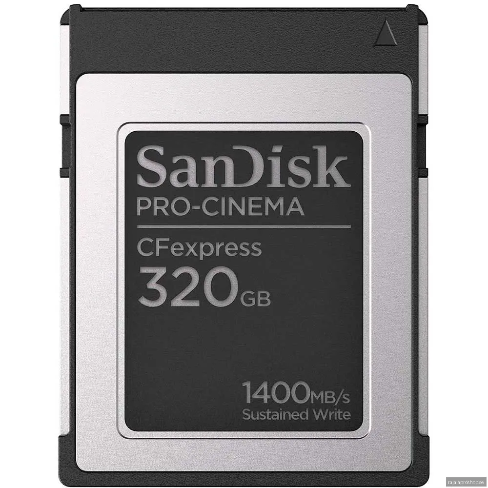 SANDISK PRO-CINEMA - CFexpress Type-B - 1700MB/s - 320GB