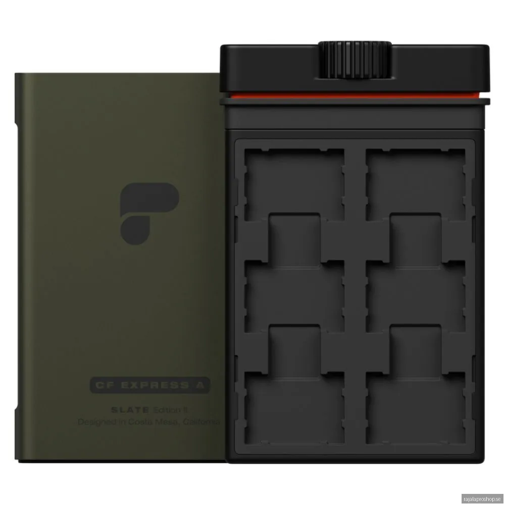 PolarPro Memory Card Case Slate CFEA Edition II Fo